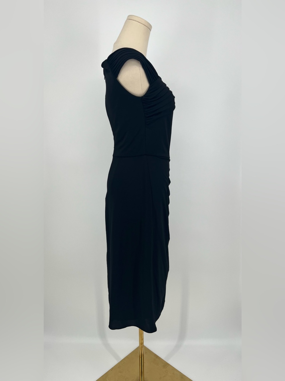 Tadashi Collection Off Shoulder Cocktail Dress | S NWT - Picture 4 of 7